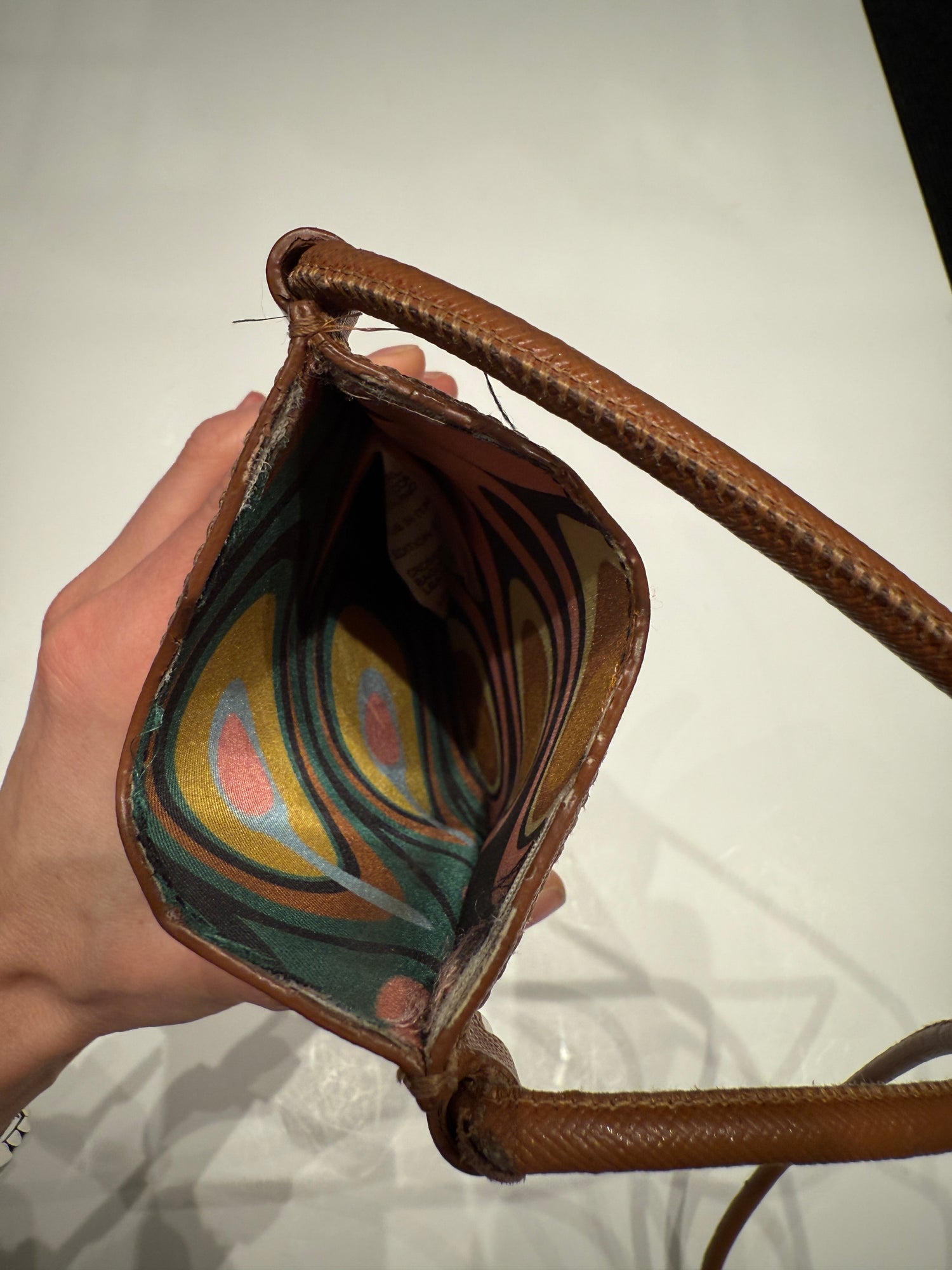 La Double Crossbody taske