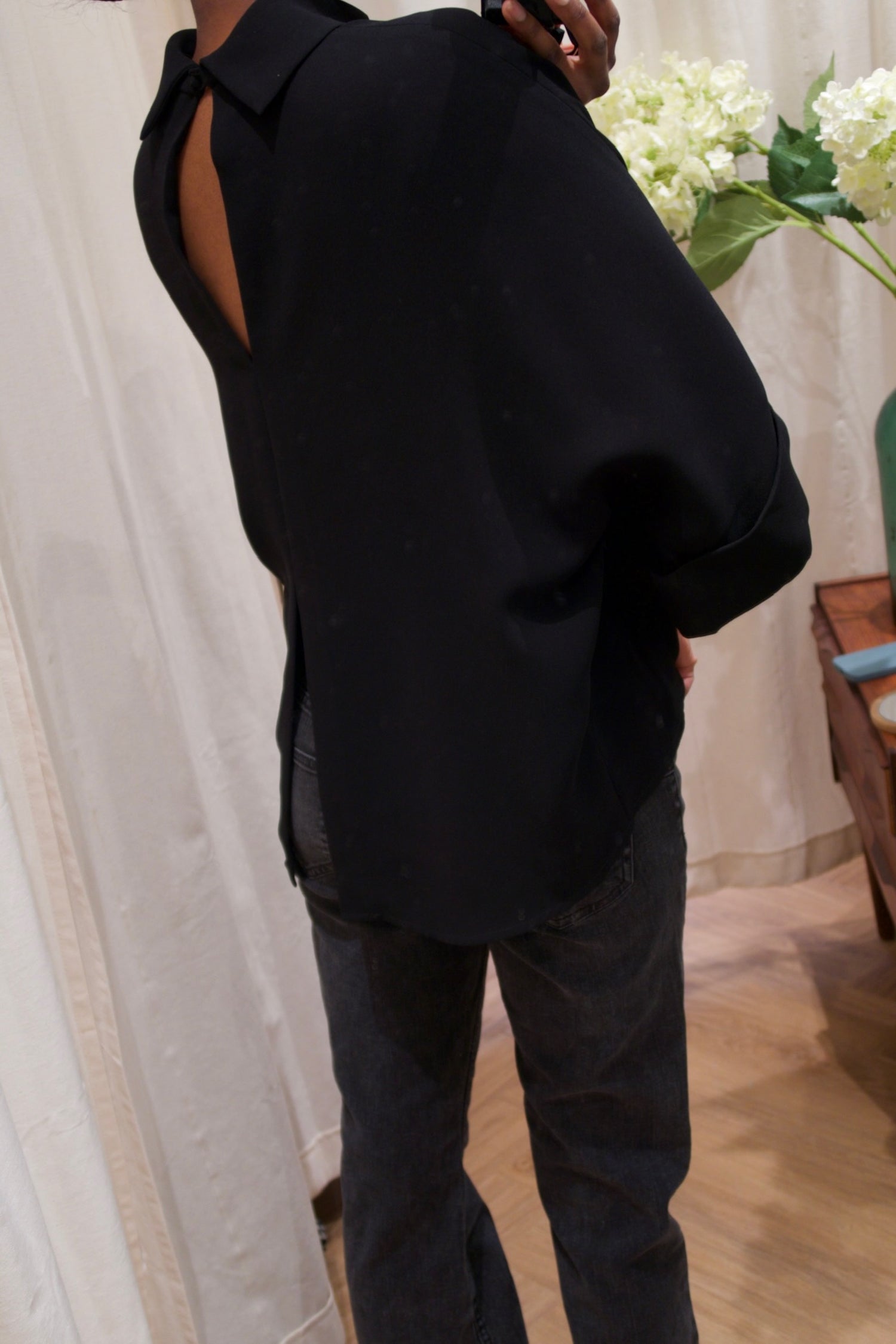 Mark Kenly Domino Tan Bluse