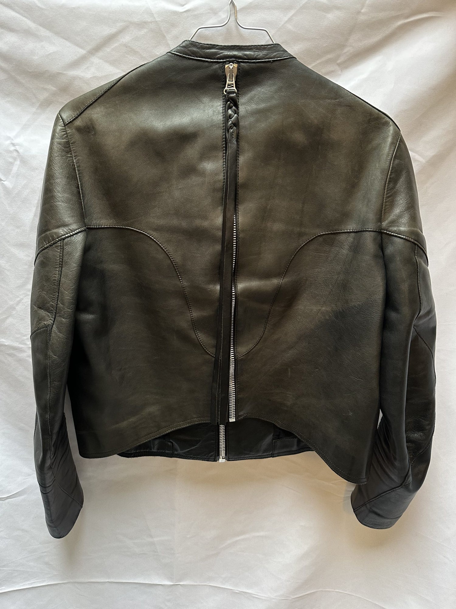 Acne Læder Jakke Zipper