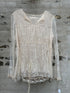 Julie Fagerholt/Heartmade blondebluse væg