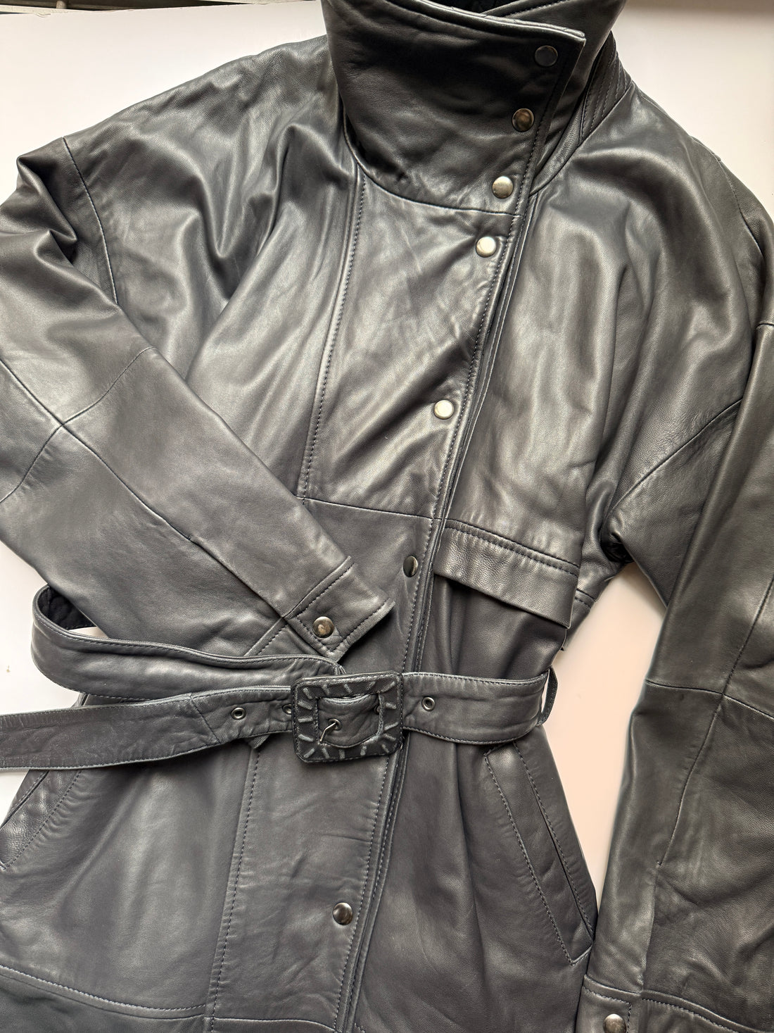 Gestuz Læder Frakke