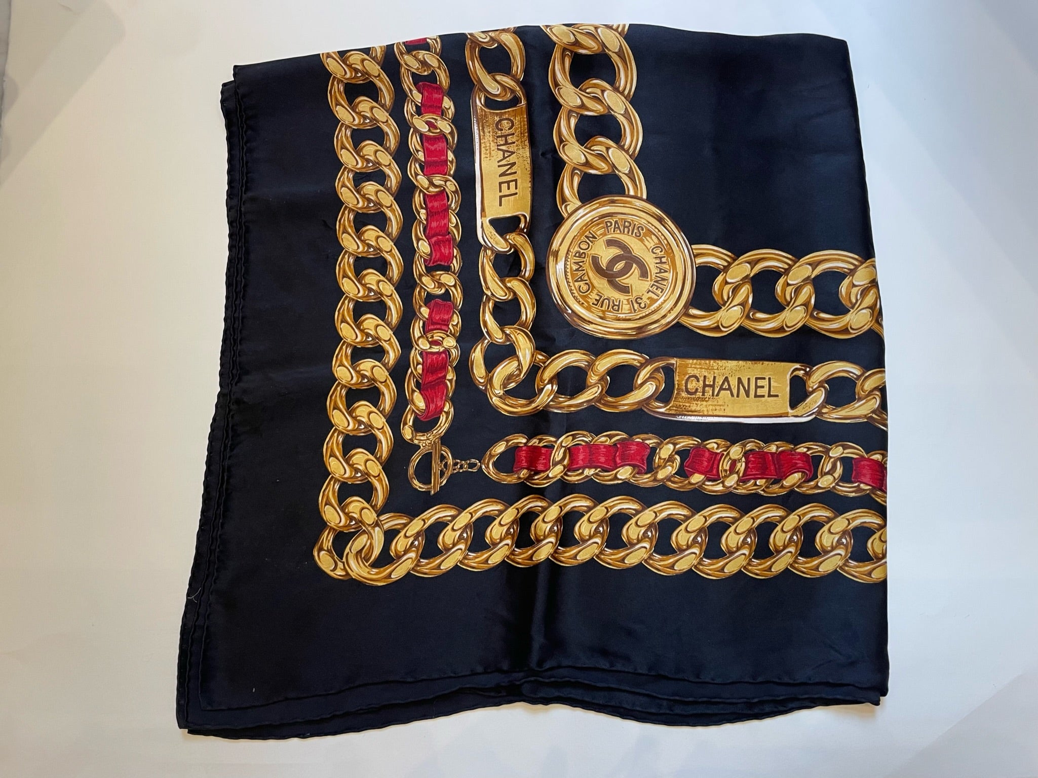 Chanel Silke Tørklæde