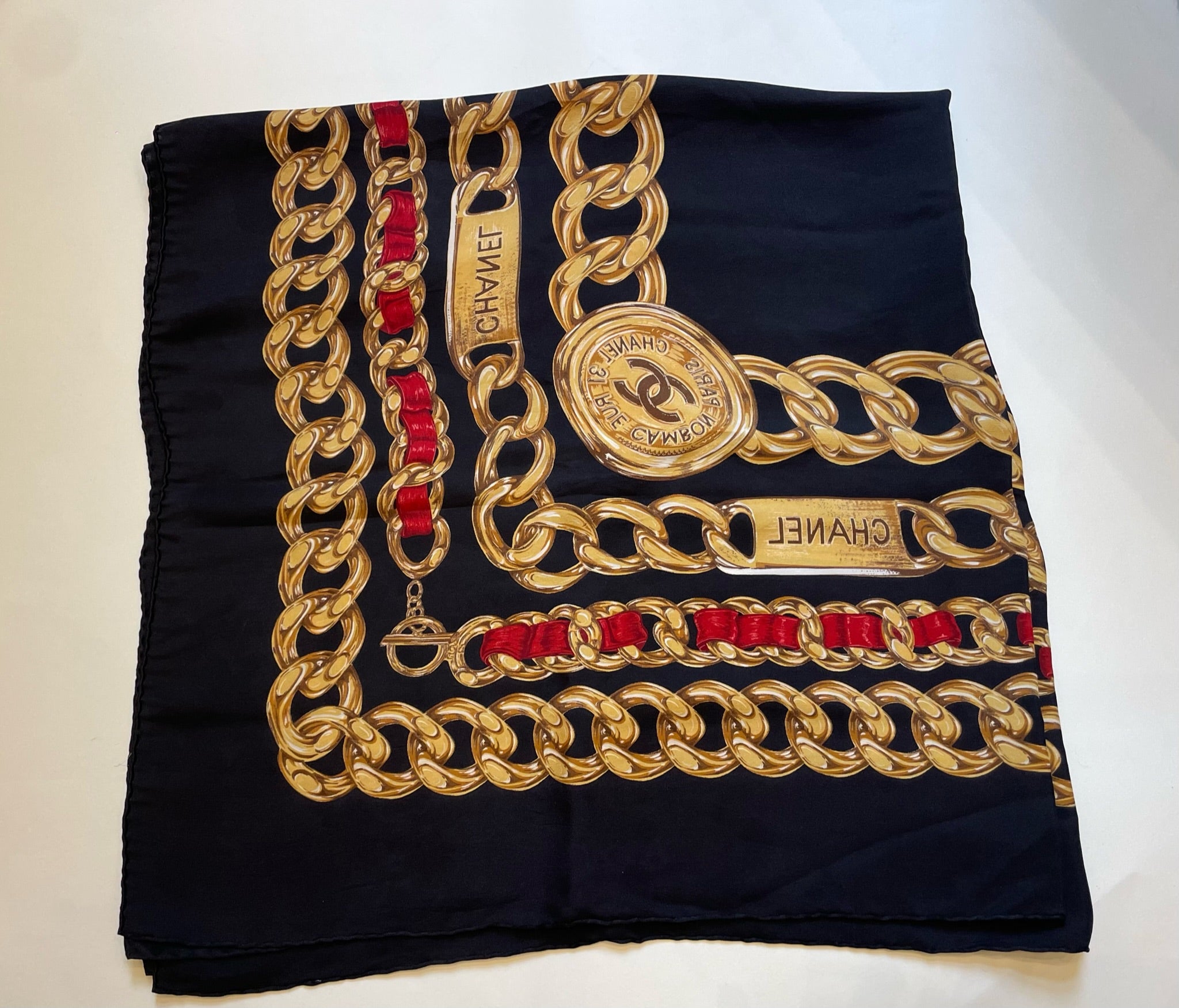 Chanel Silke Tørklæde