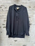 By Malene Birger sort bluse væg