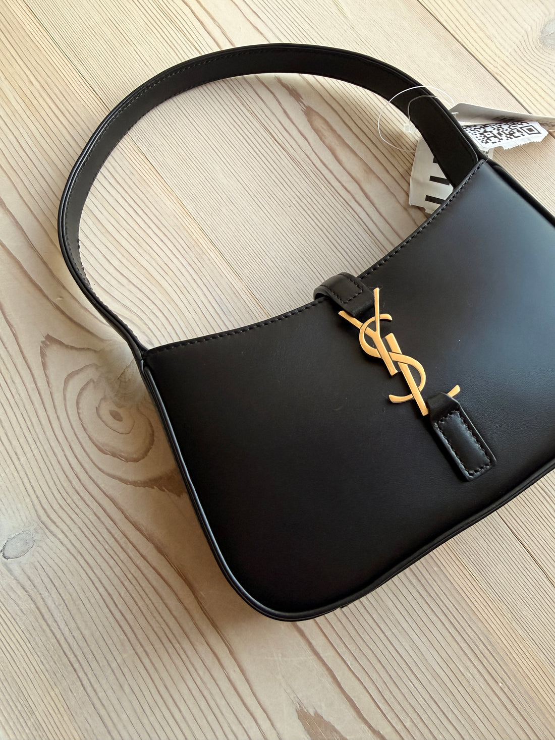 Saint Laurent Paris Mini Hobo Leather Handbag / Taske