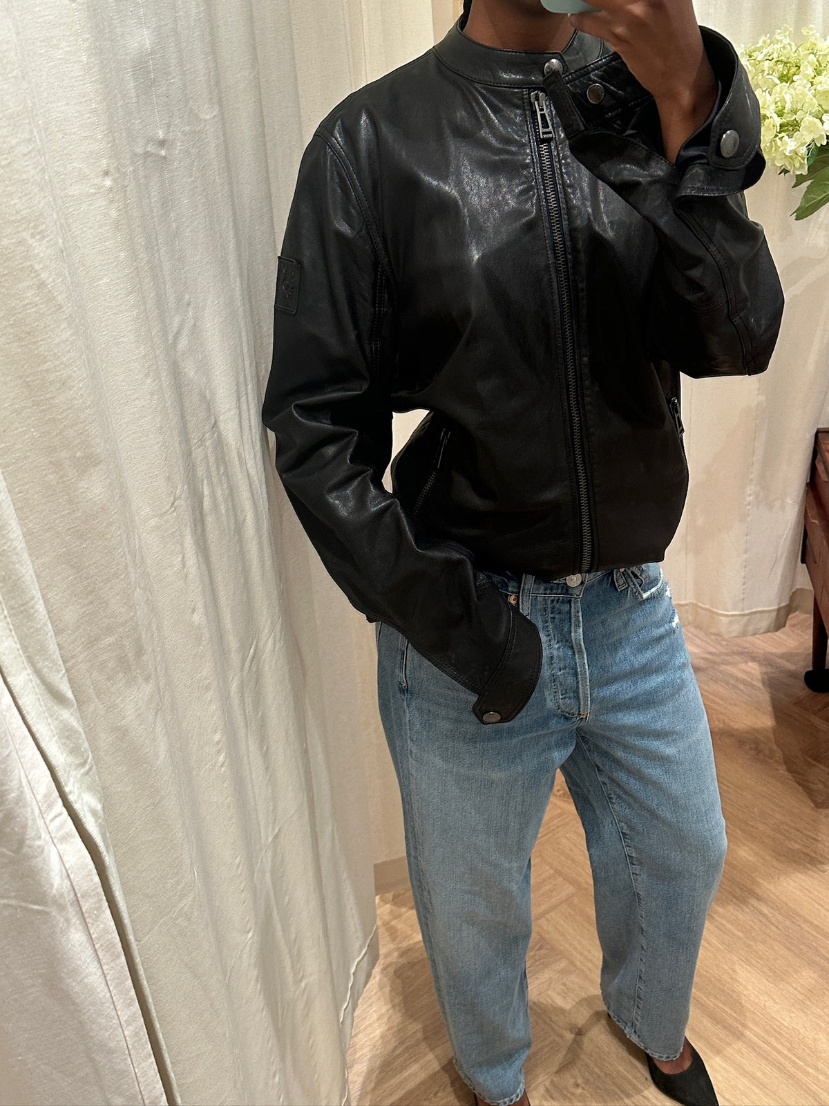 Belstaff Læder Jakke