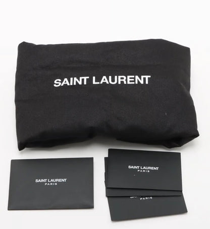 Saint Laurent Paris Cassandra Suede &amp; Leather 2 Way Handbag