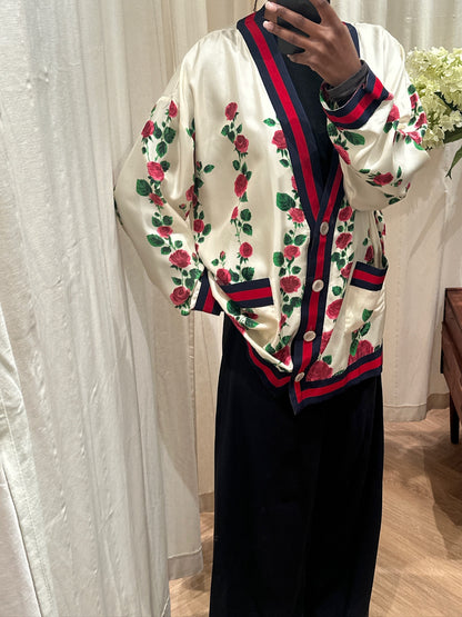 Gucci Silke Floral Cardigan