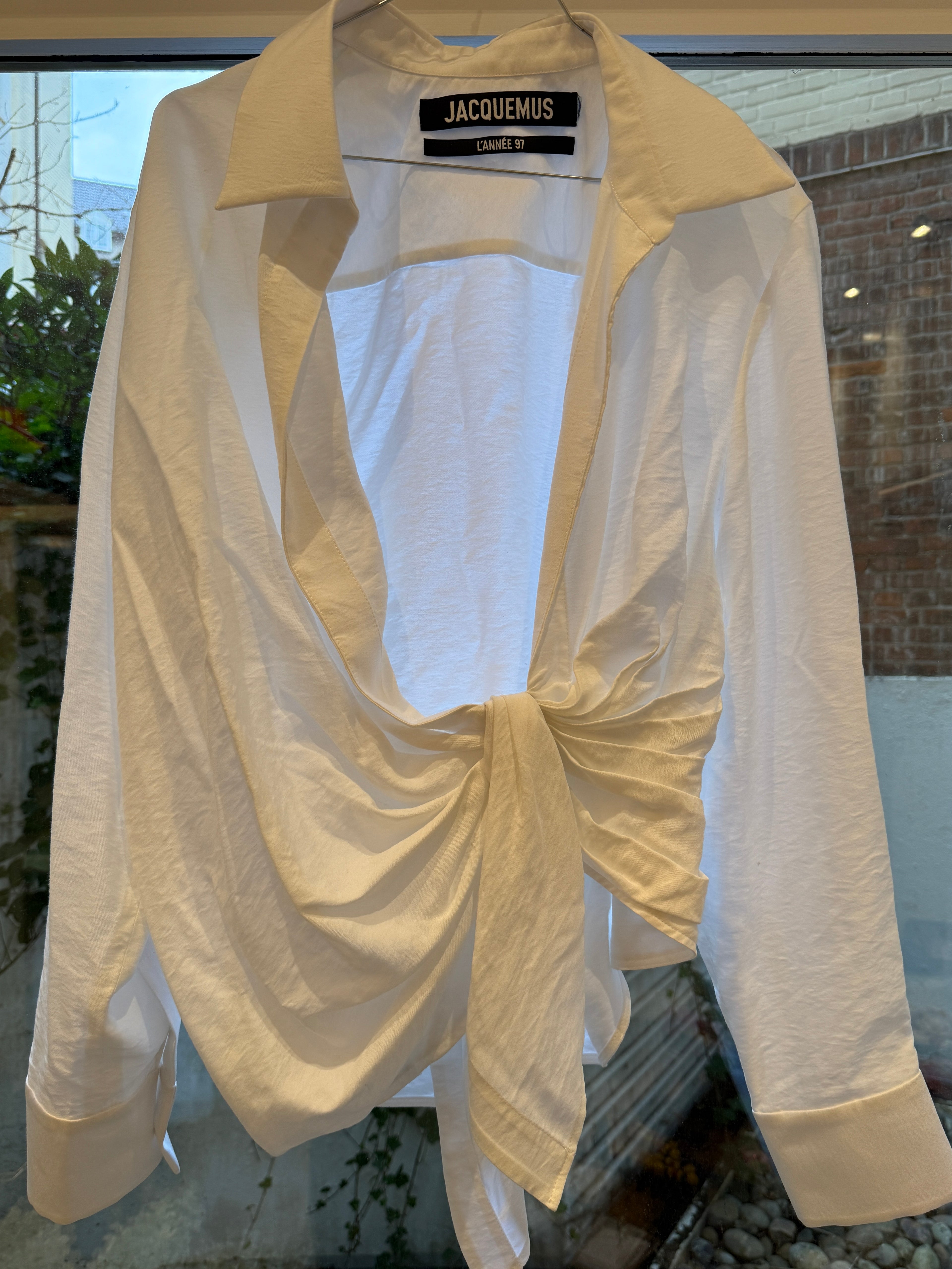 Jacquemus Draperet Skjorte