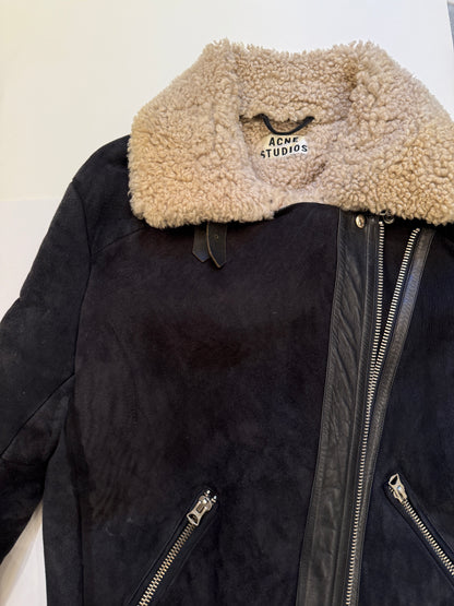 Acne Suede / Shearling Jakke