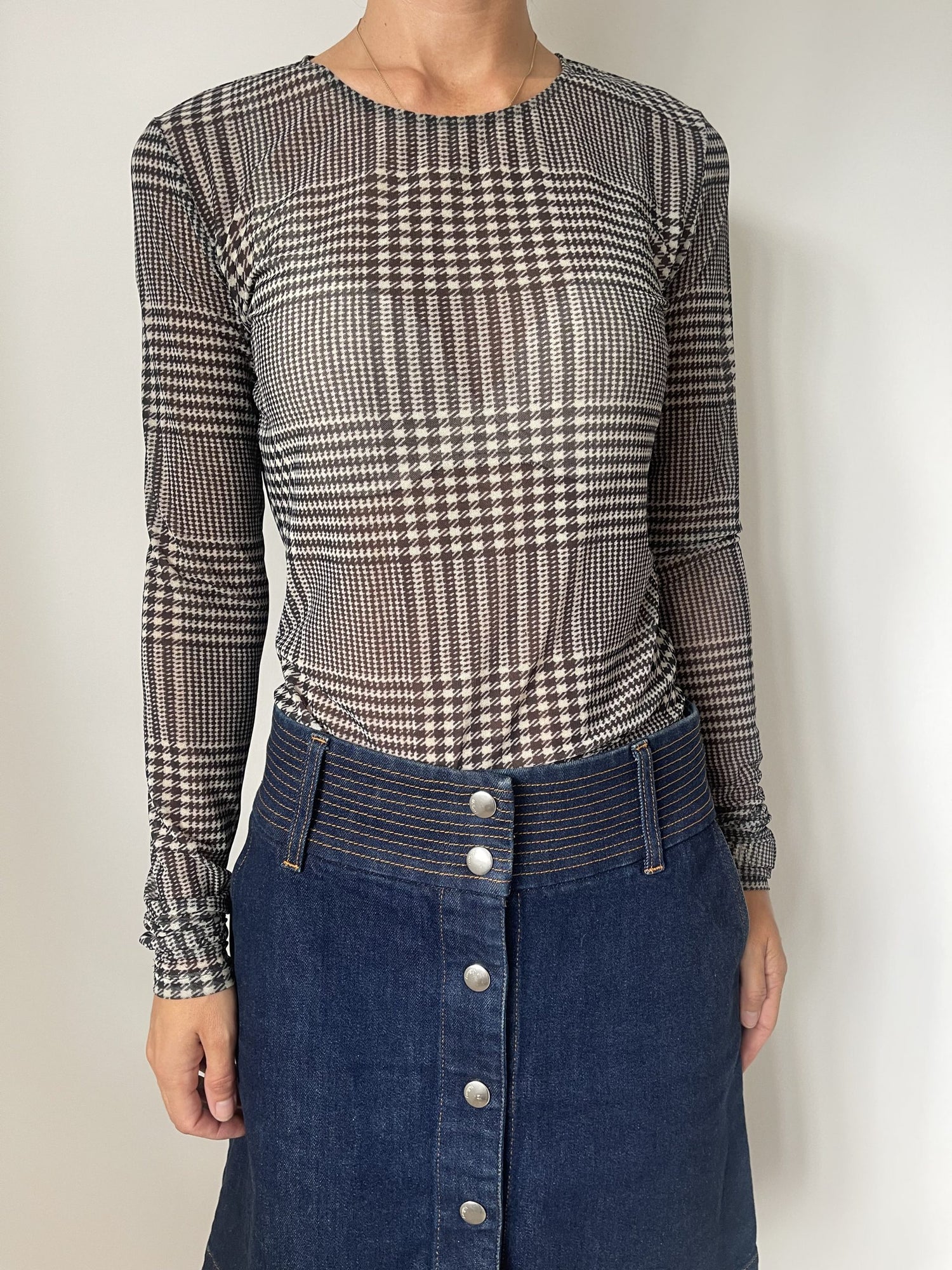 Maison Margiela body på model forfra