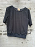 Theory t-shirt sort hullet væg