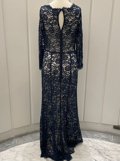 Skrædder Syet Blonde Kjole