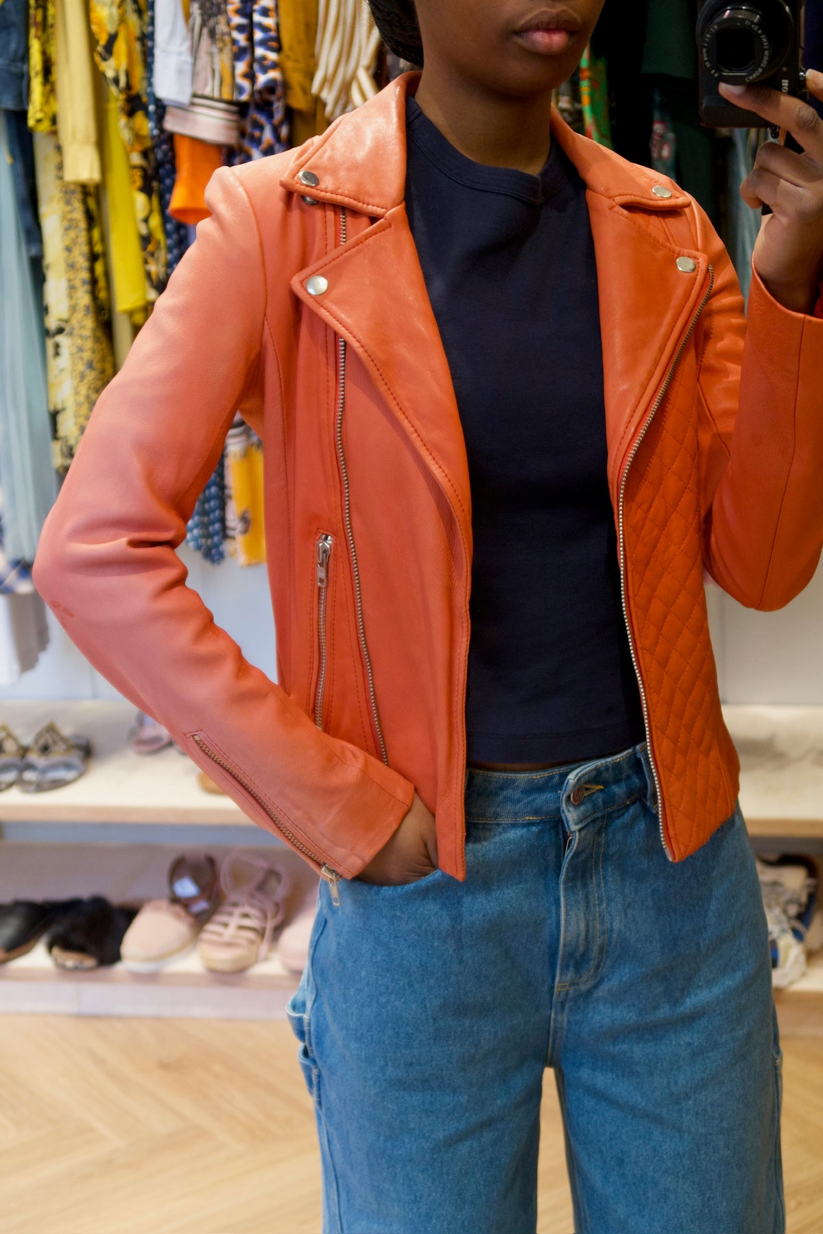 Maje Leather Jacket