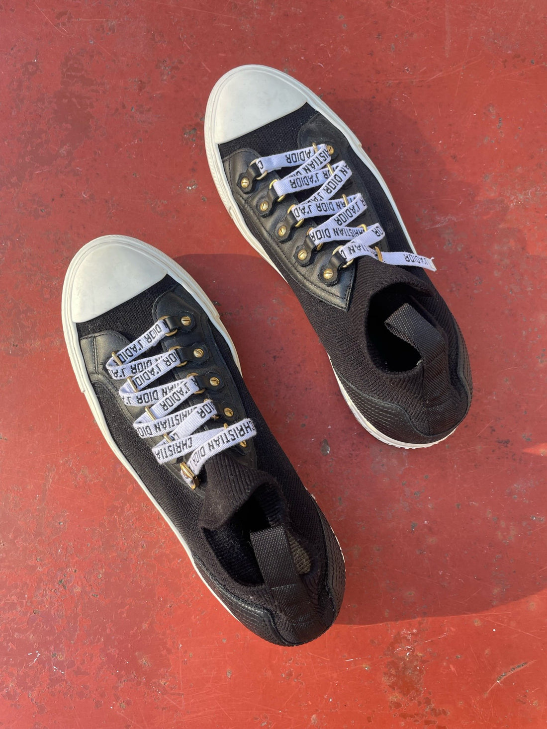 Dior sneakers oppefra