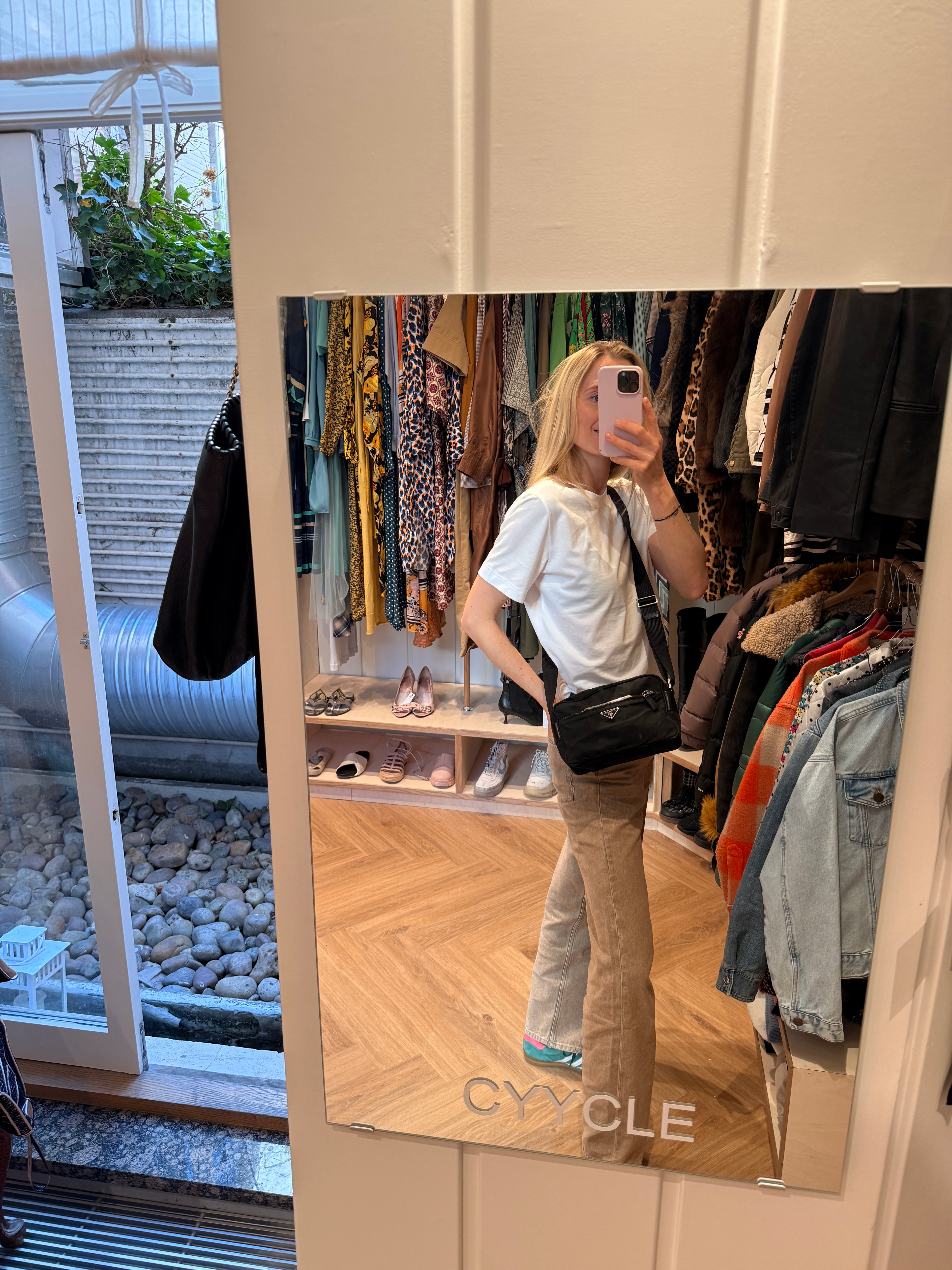 Prada Tessuto Nylon Shoulder Bag / Taske