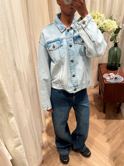 Skall Denim Jakke