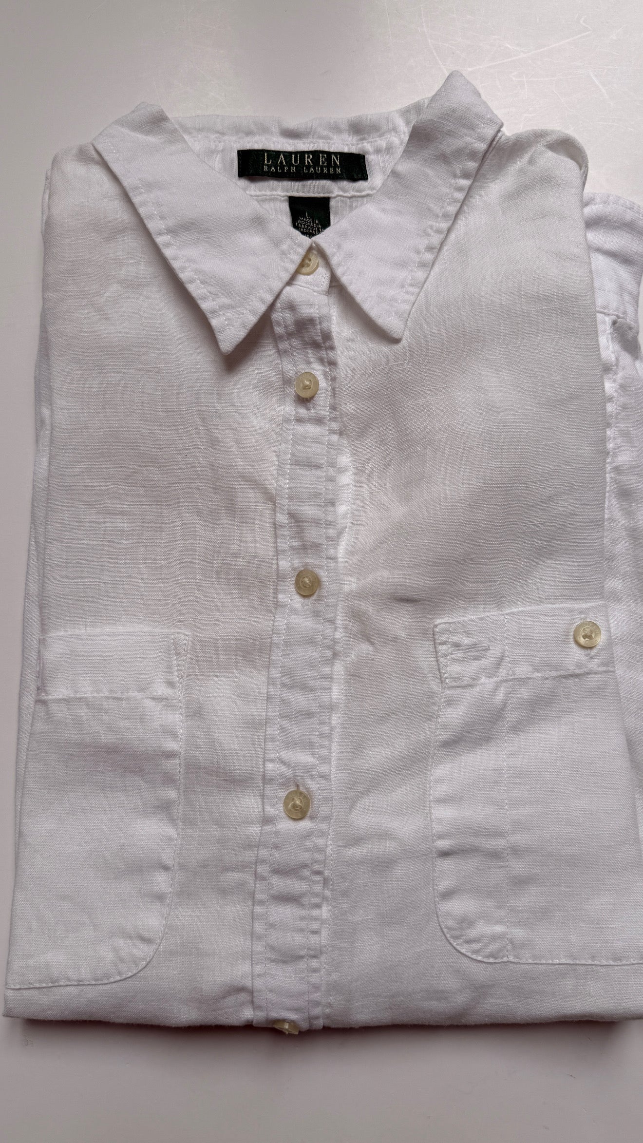 Ralph Lauren Hør Skjorte