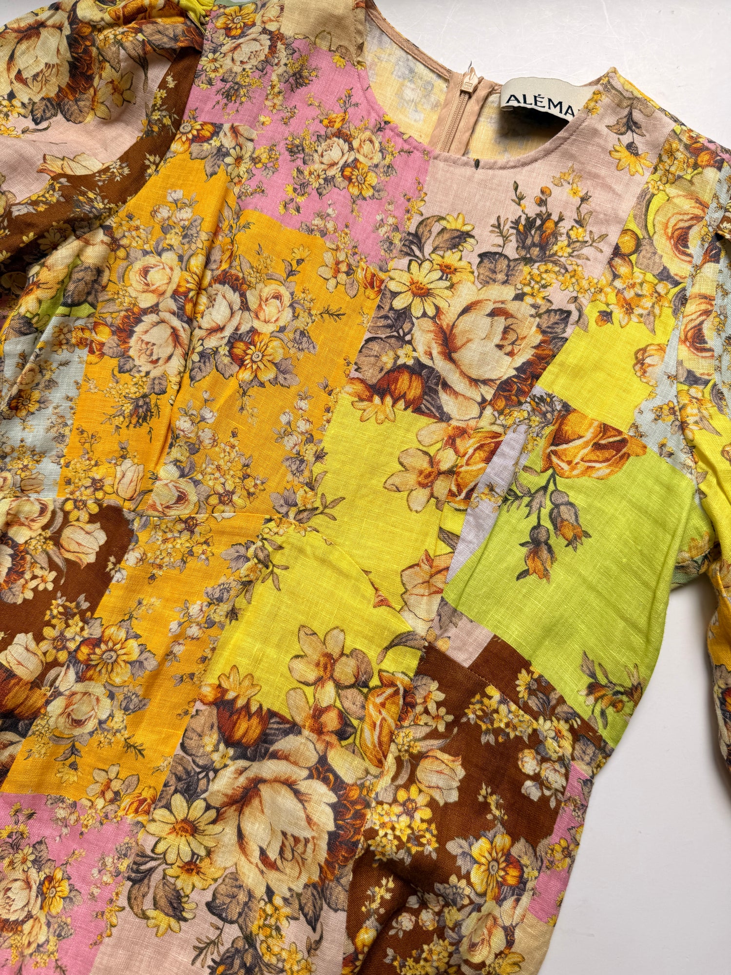 Alémais Matilde Patchwork Kjole