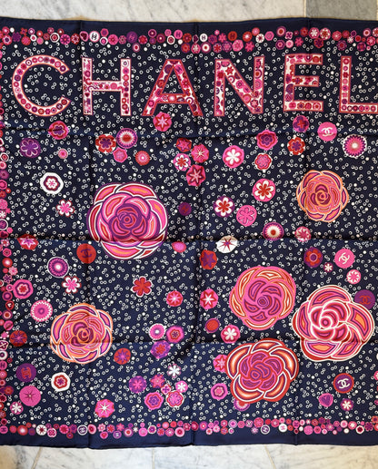 Chanel Silke Tørklæde