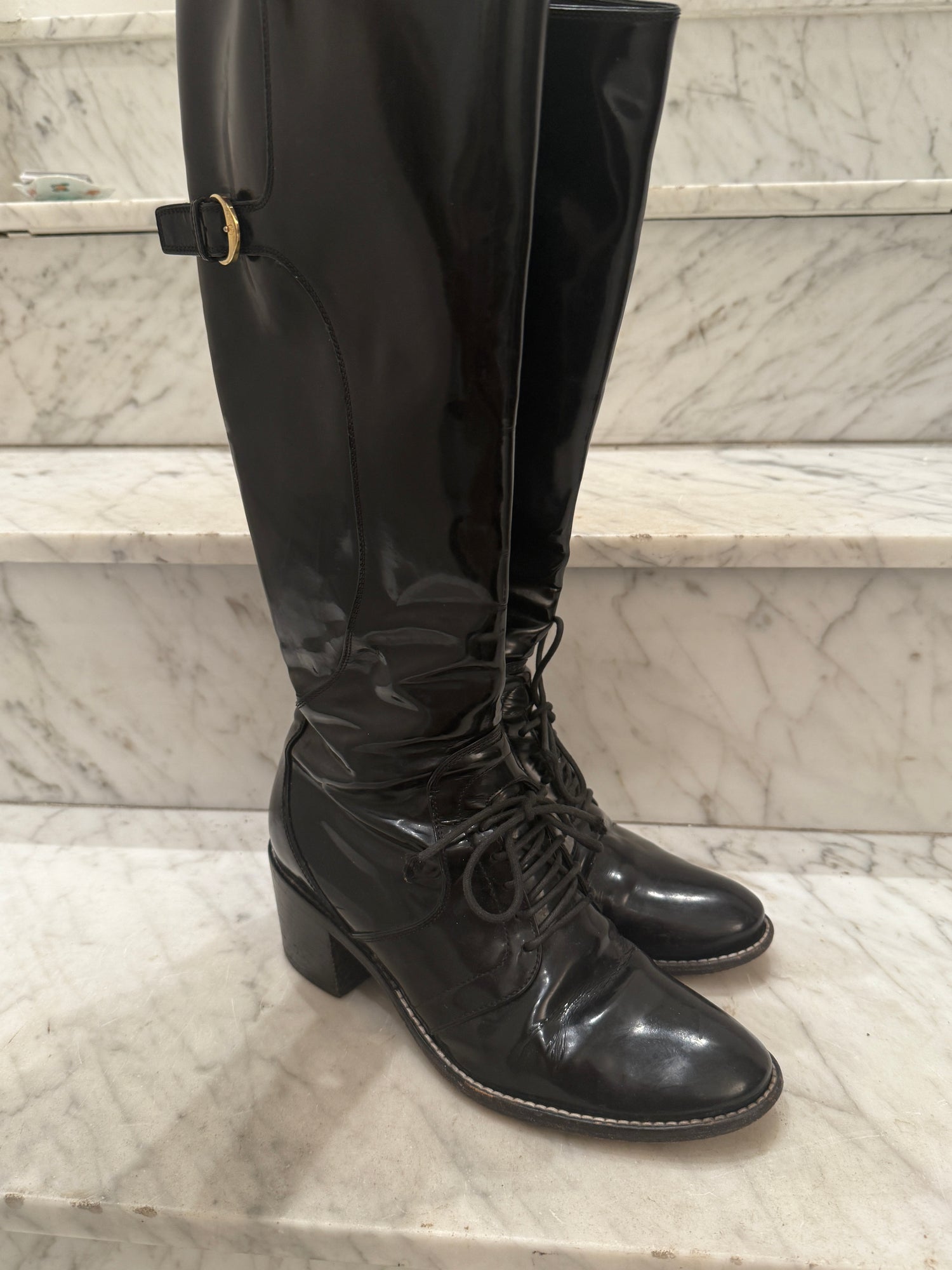 Louis Vuitton Læder Støvler