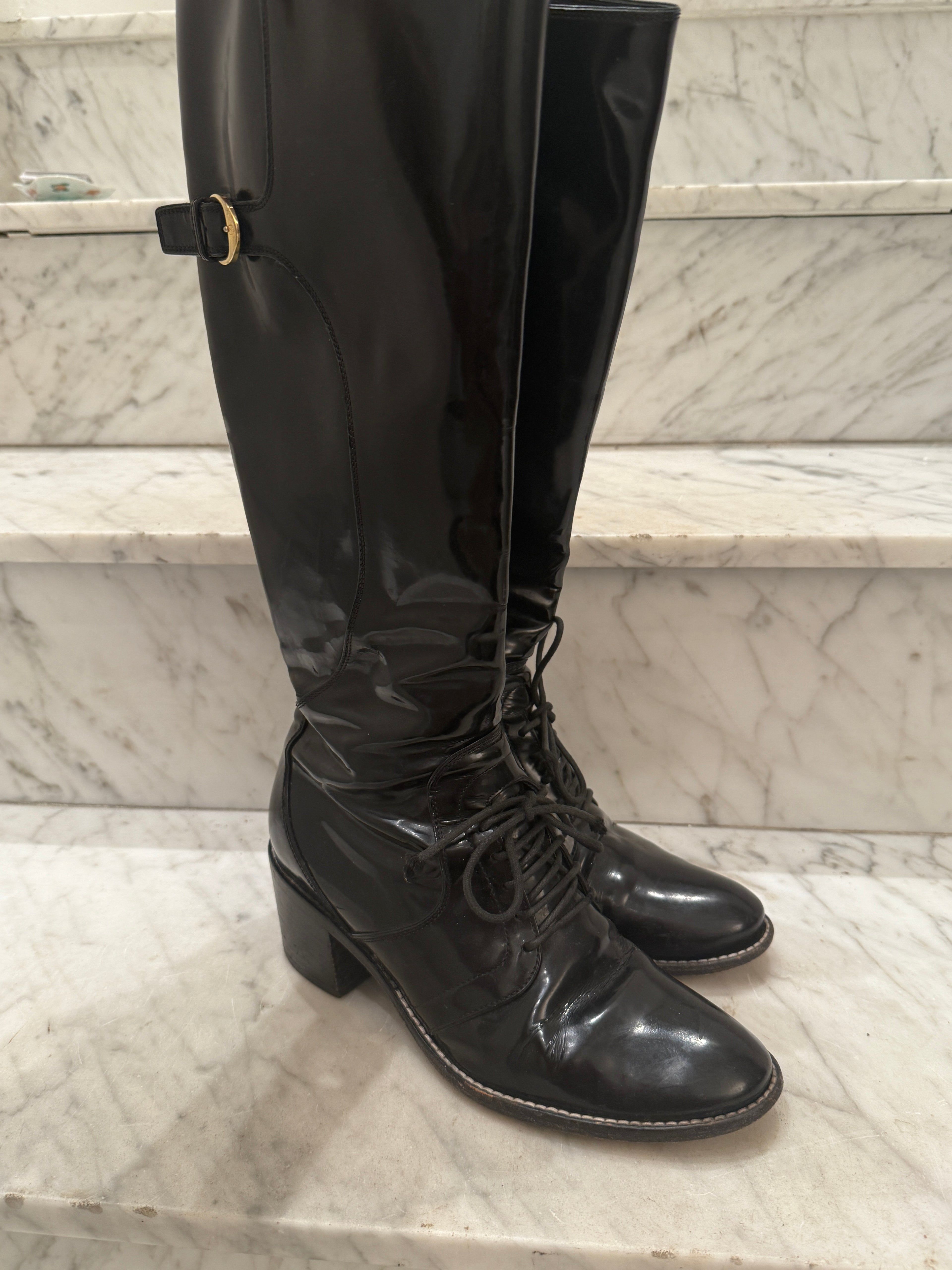 Louis Vuitton Læder Støvler