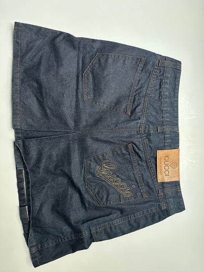 Gucci Denim Nederdel