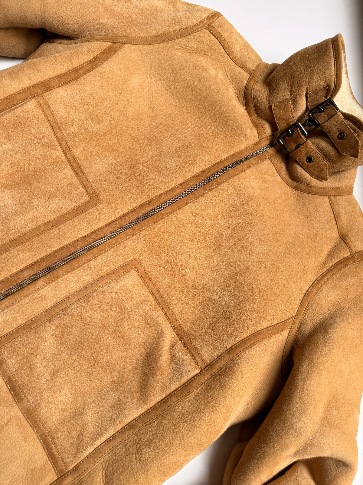Sezane Calixte Shearling Jakke