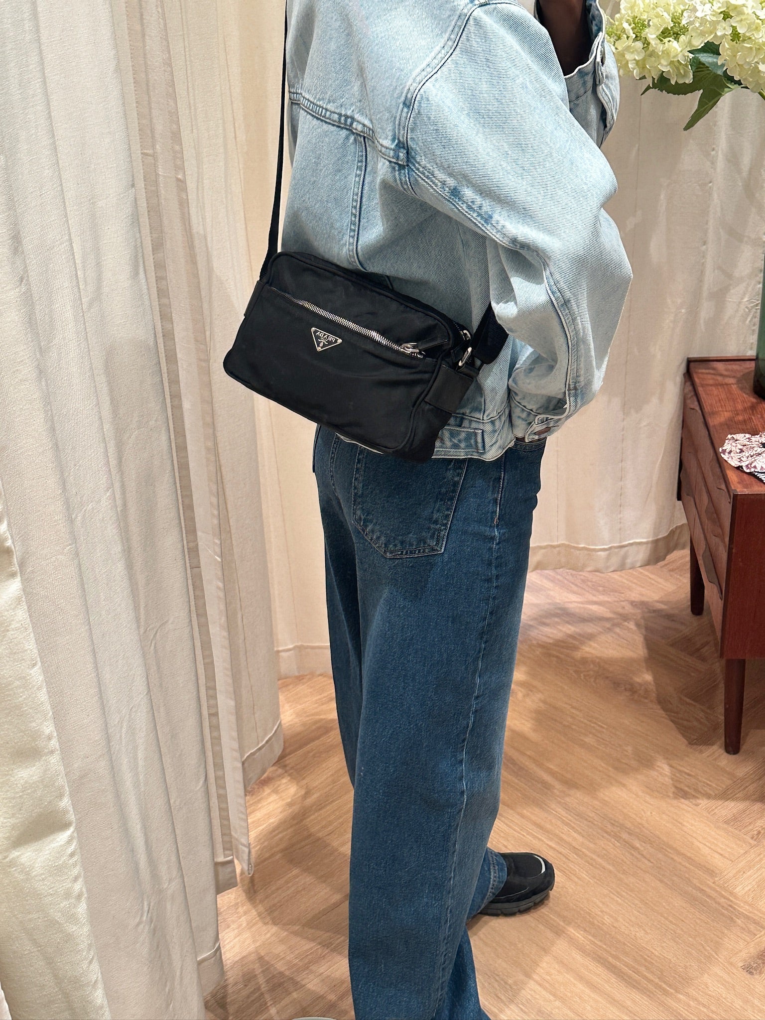 Skall Denim Jakke