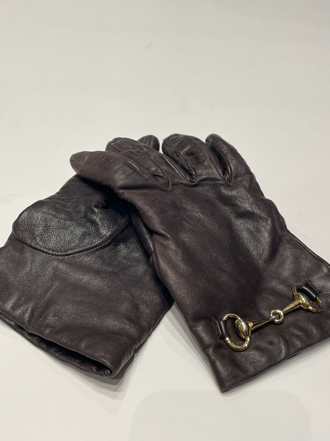 Vintage Læder Handsker