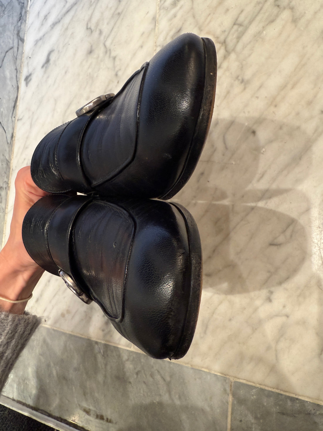 Gucci CC Donnie Læder Loafers