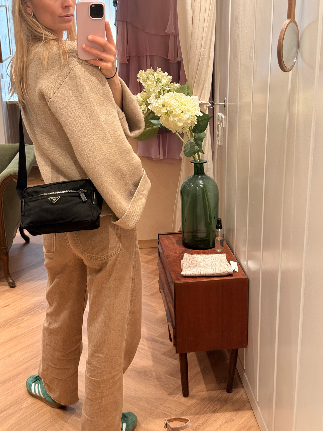 Prada Tessuto Nylon Shoulder Bag / Taske