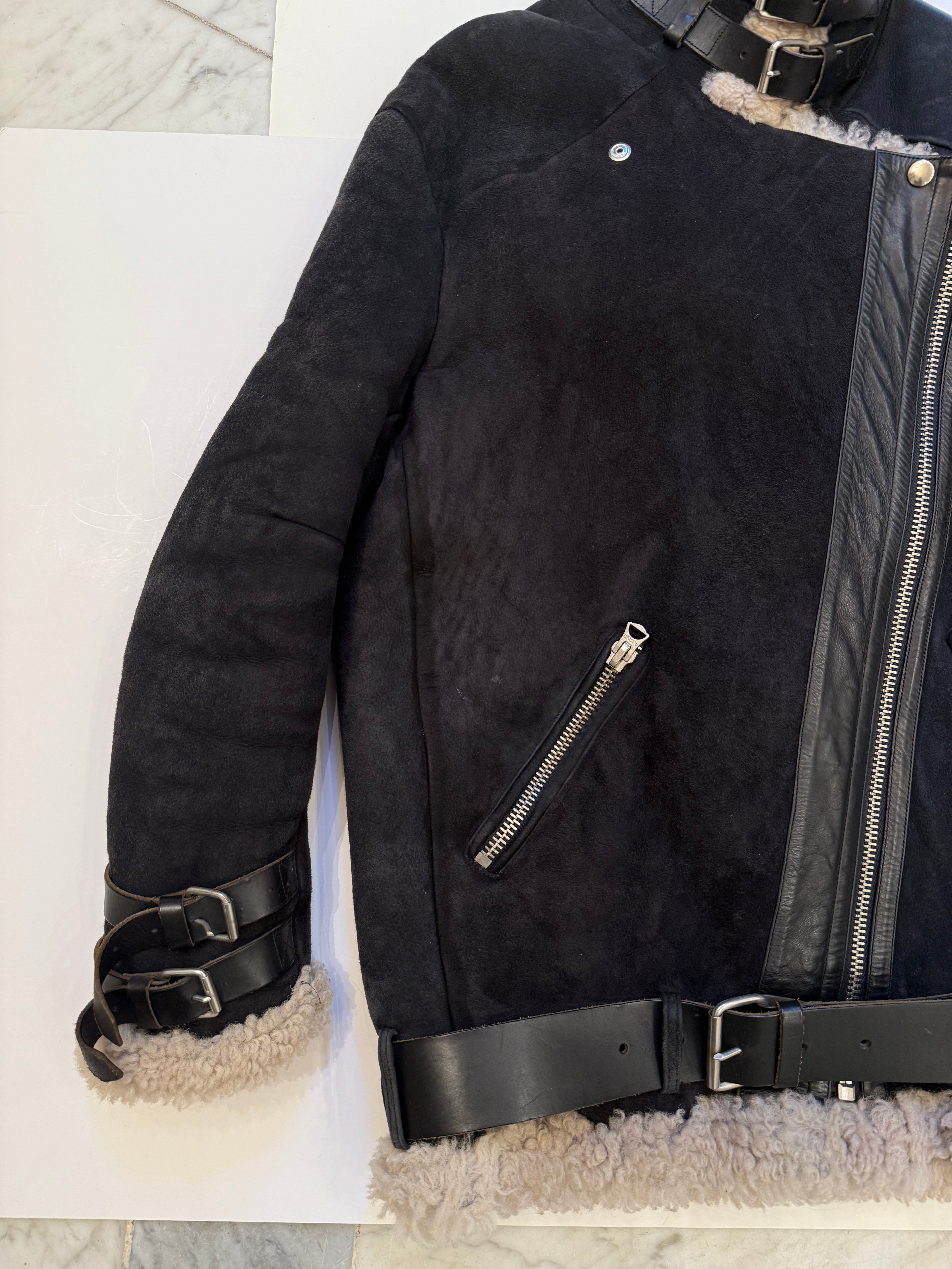 Acne Suede / Shearling Jakke