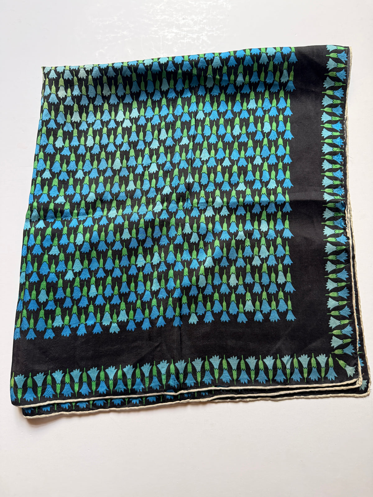 Floral Silk Scarf