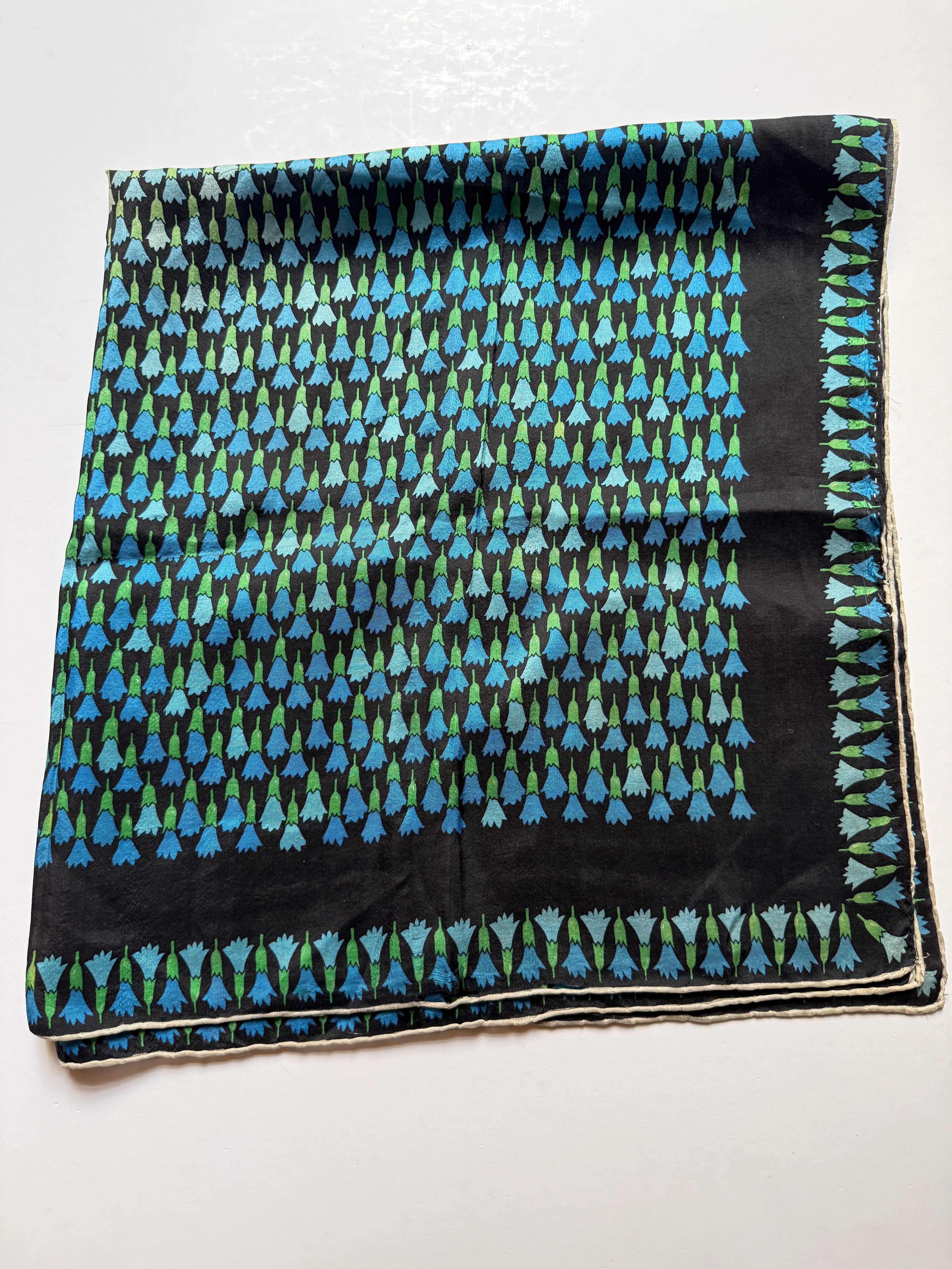 Floral Silk Scarf