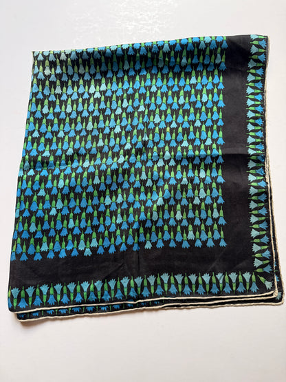 Floral Silk Scarf