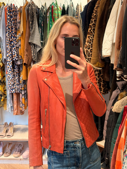 Maje Leather Jacket