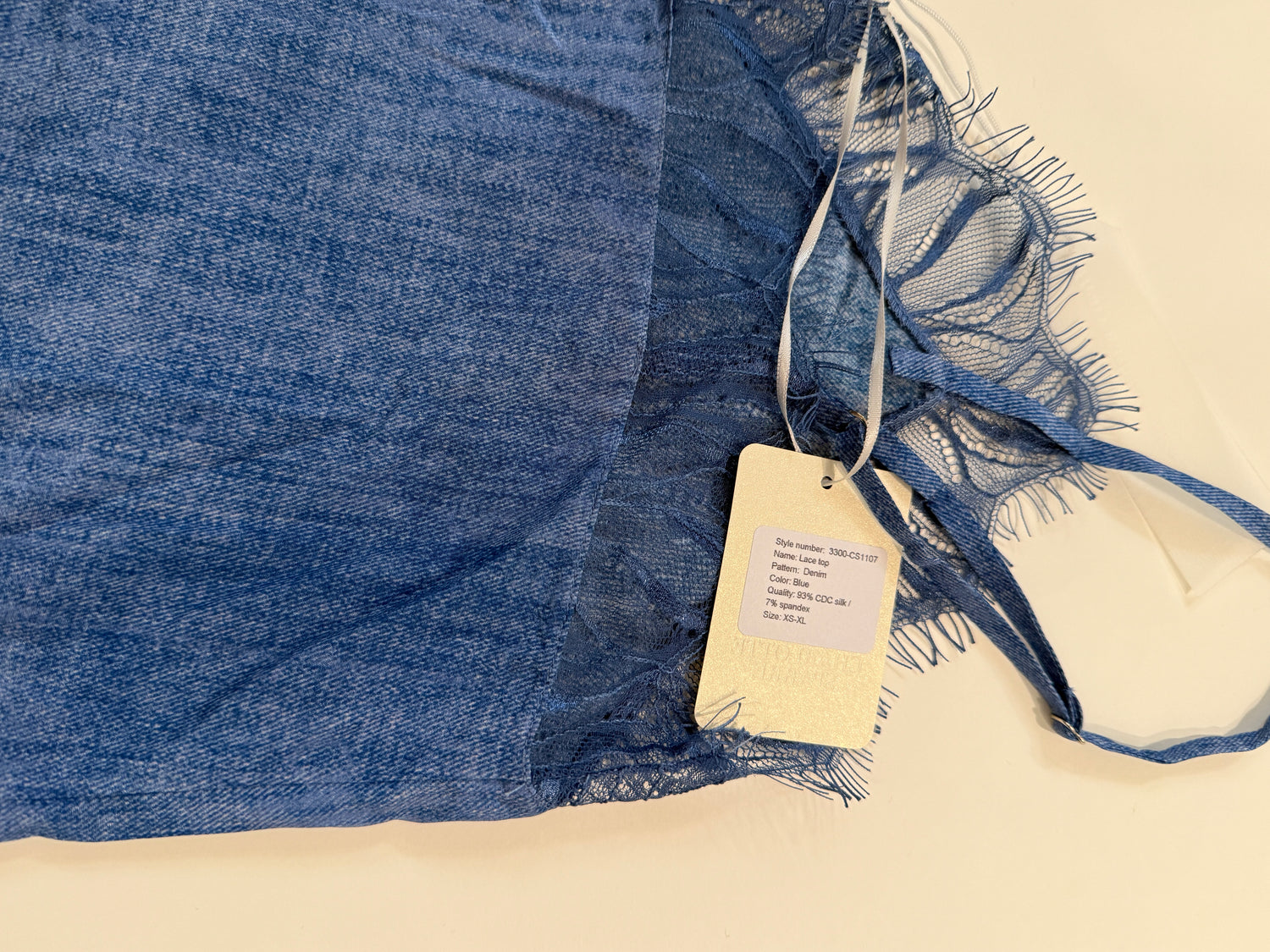 Charlotte Sparre Lace Silke Top