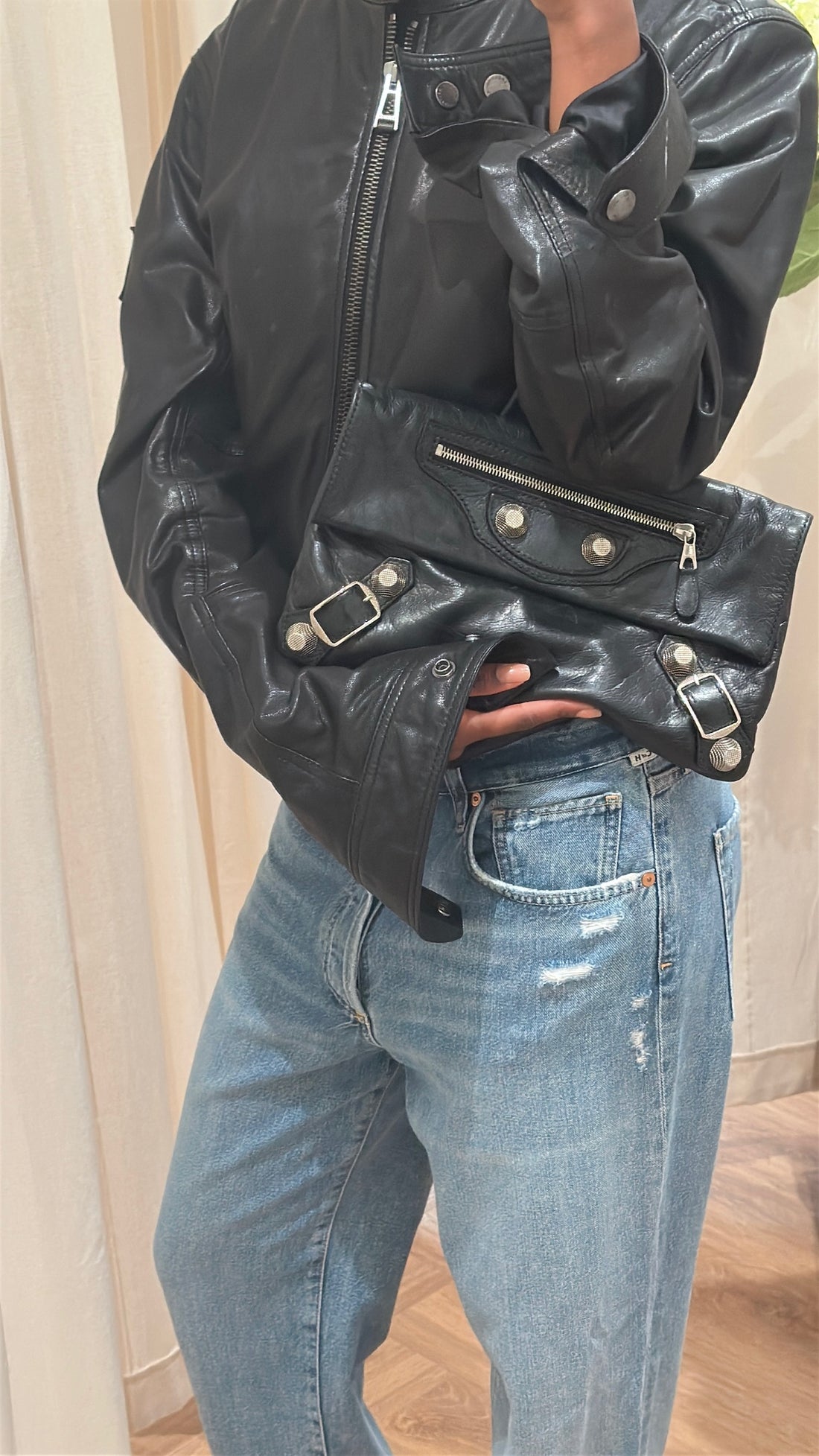 Balenciaga Envelope Clutch Bag