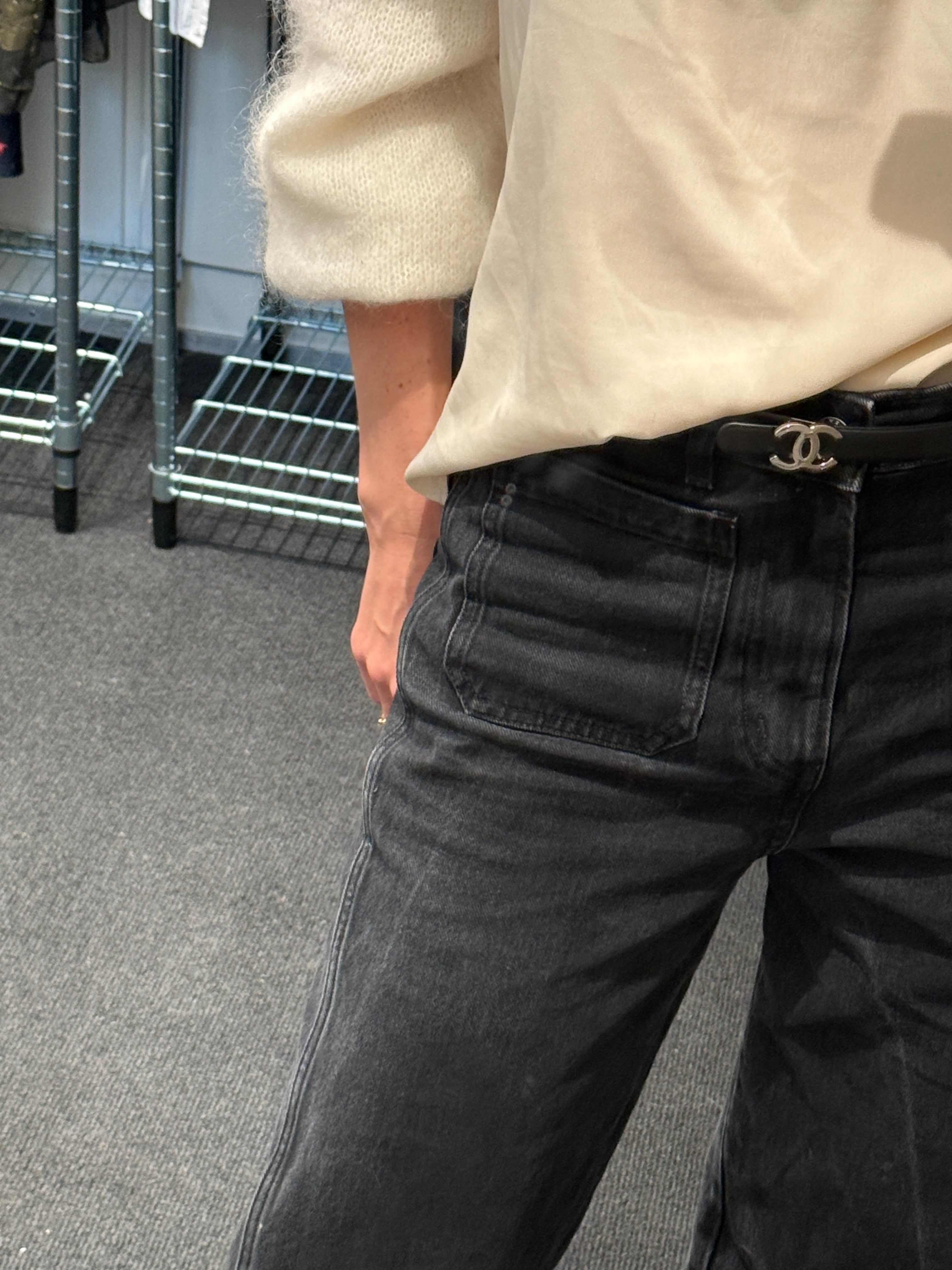 Chanel Vintage CC Logo Bælte