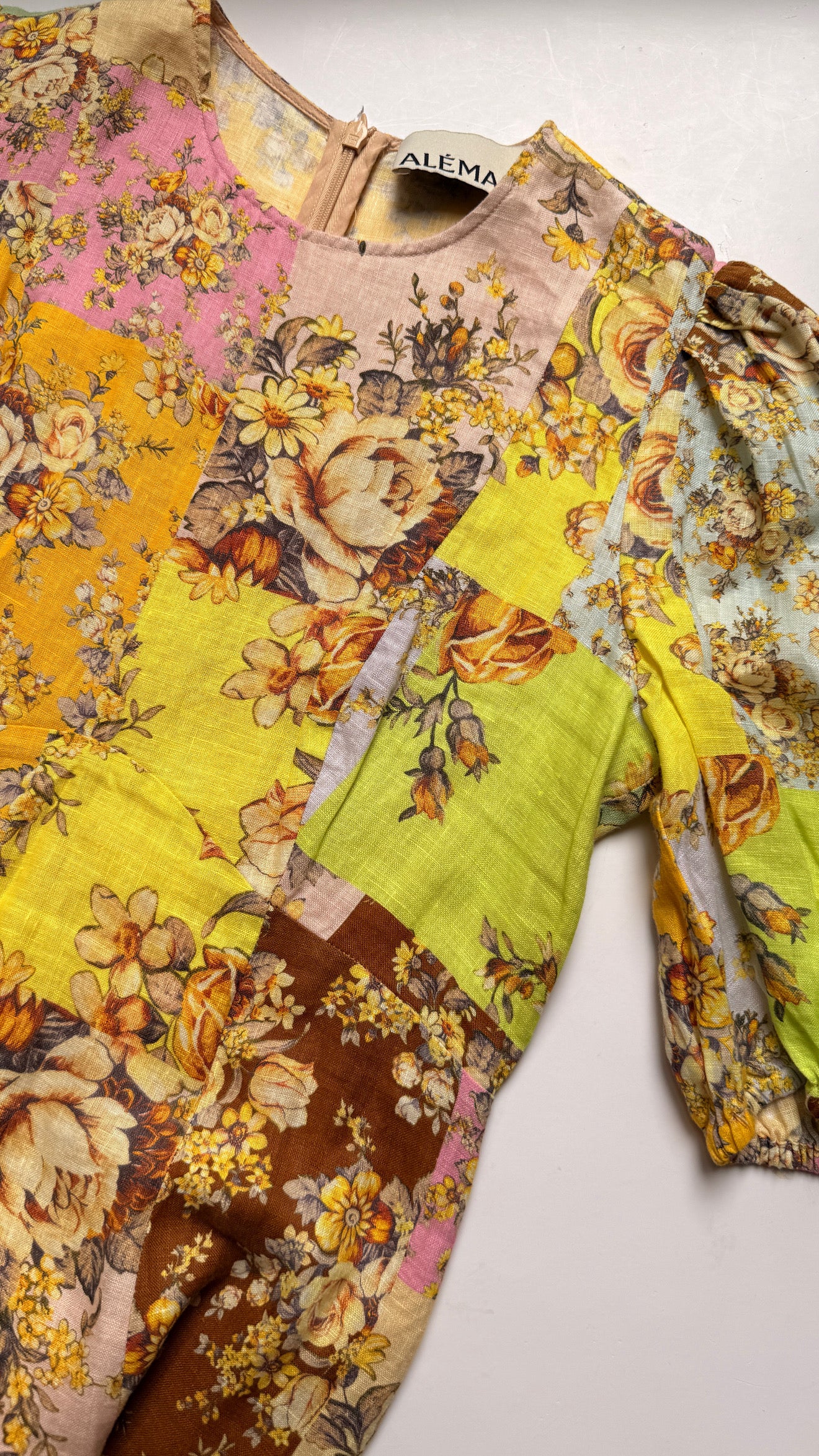 Alémais Matilde Patchwork Kjole
