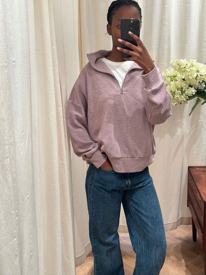 Varley Doublesoft Zip Sweater