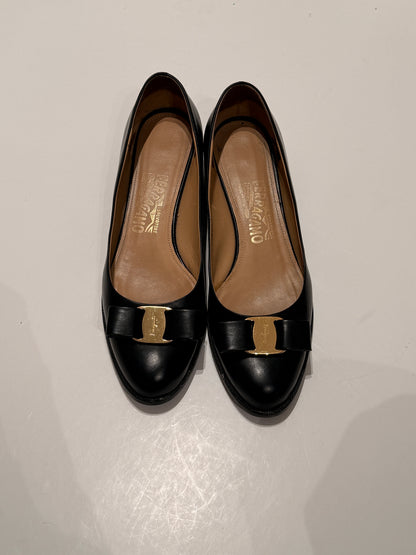 Salvatore Ferragamo Vera Bow Heels / Hæle