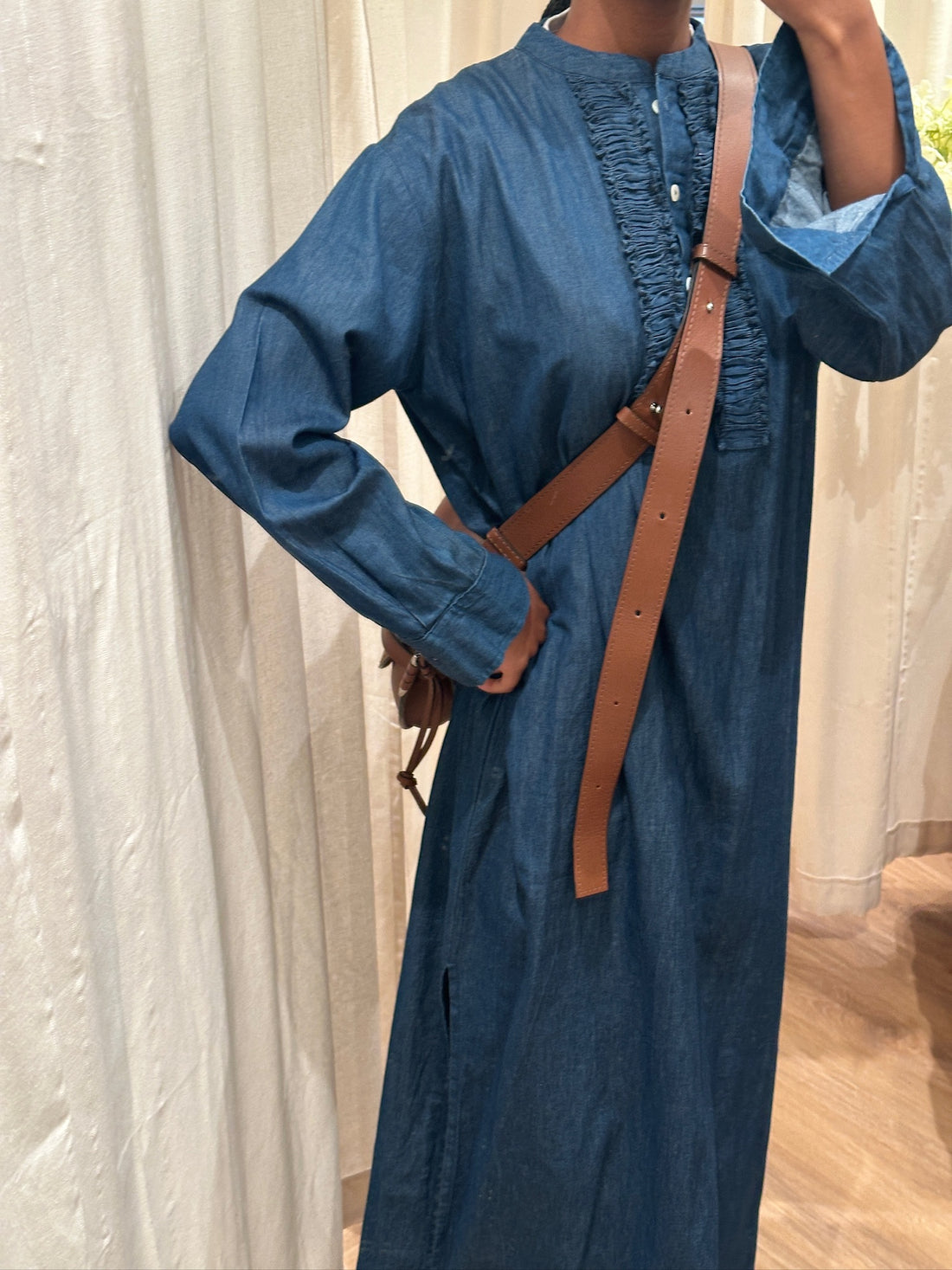 Malene Hocke Denim Kjole
