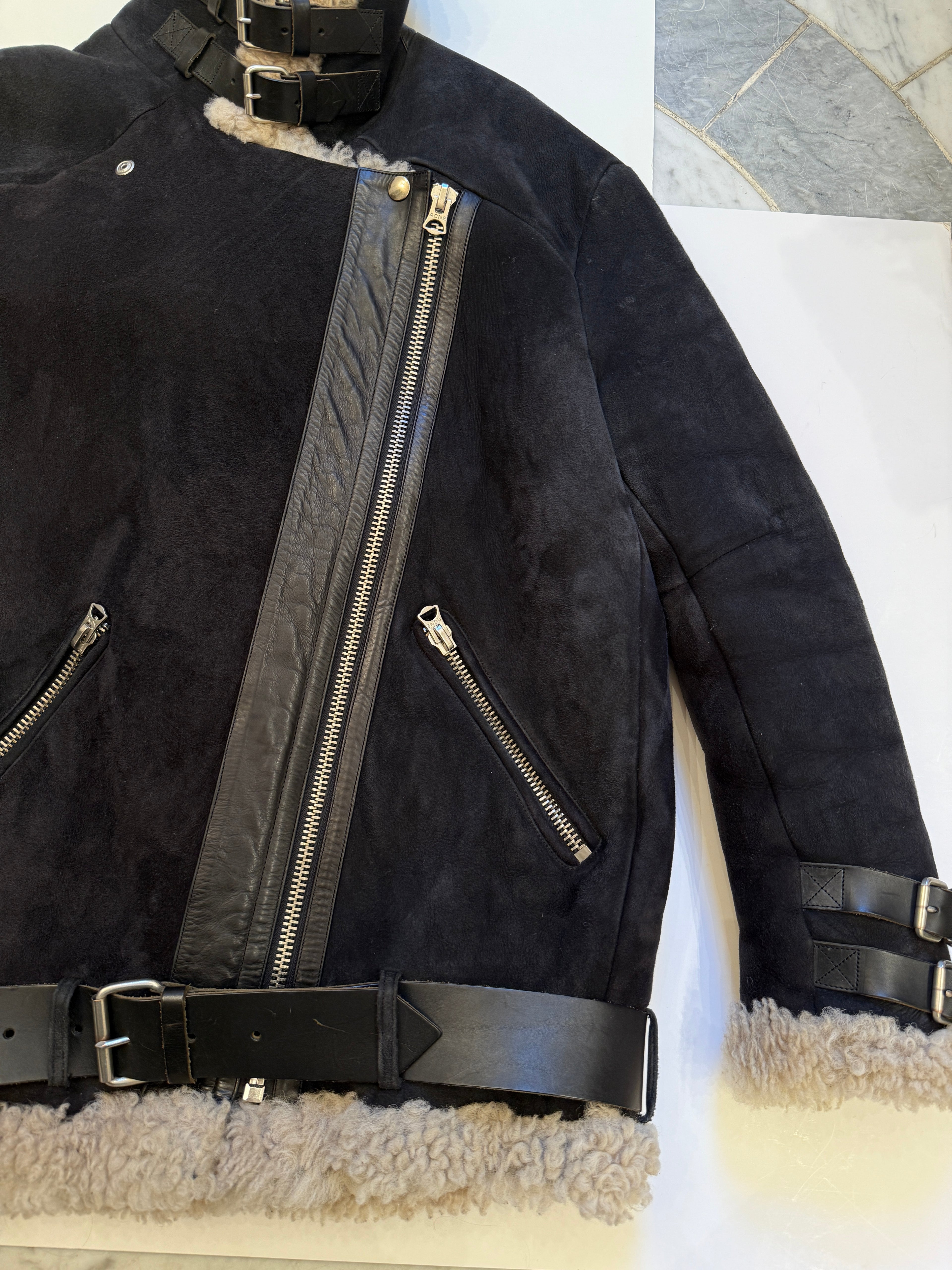 Acne Suede / Shearling Jakke