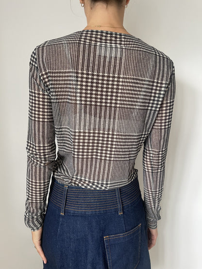 Maison Margiela body på model bagfra