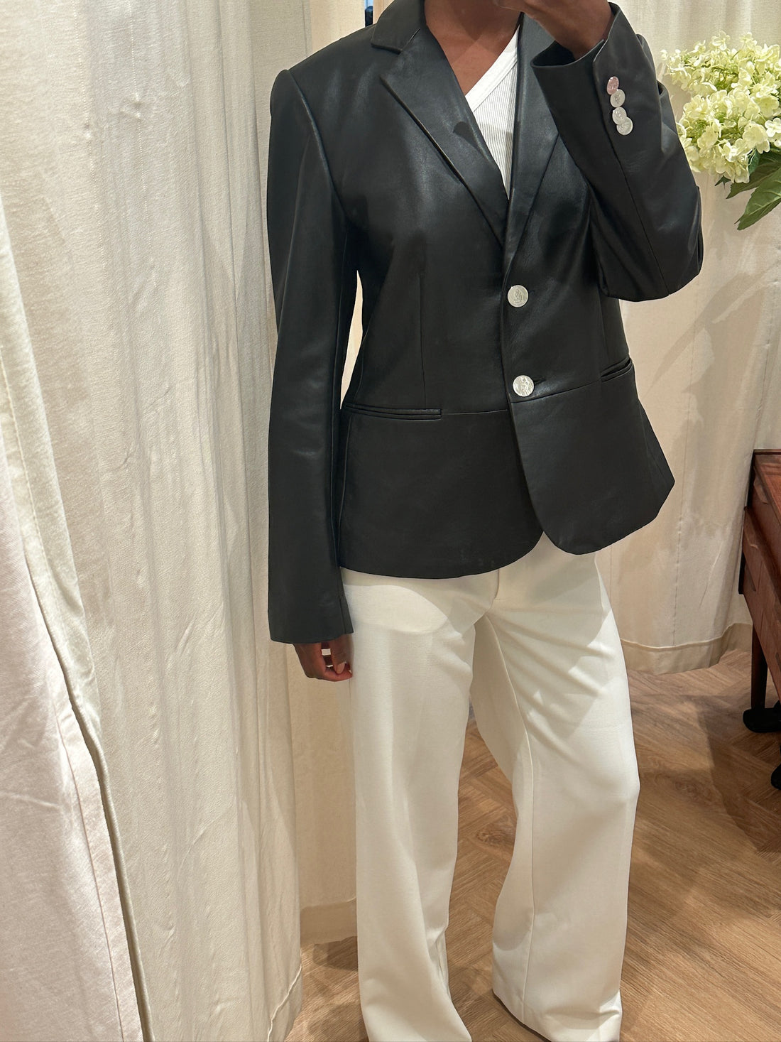 Ralph Lauren Læder Jakke