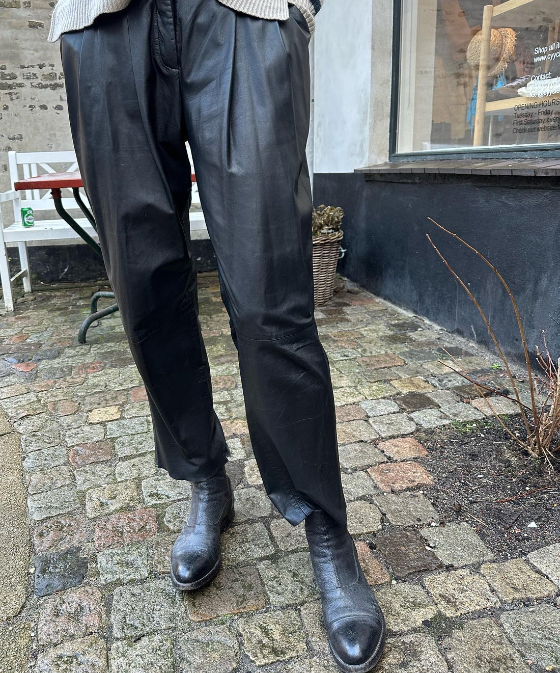 Utzon Leather Pants