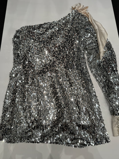 Palliet One-Shoulder Kjole