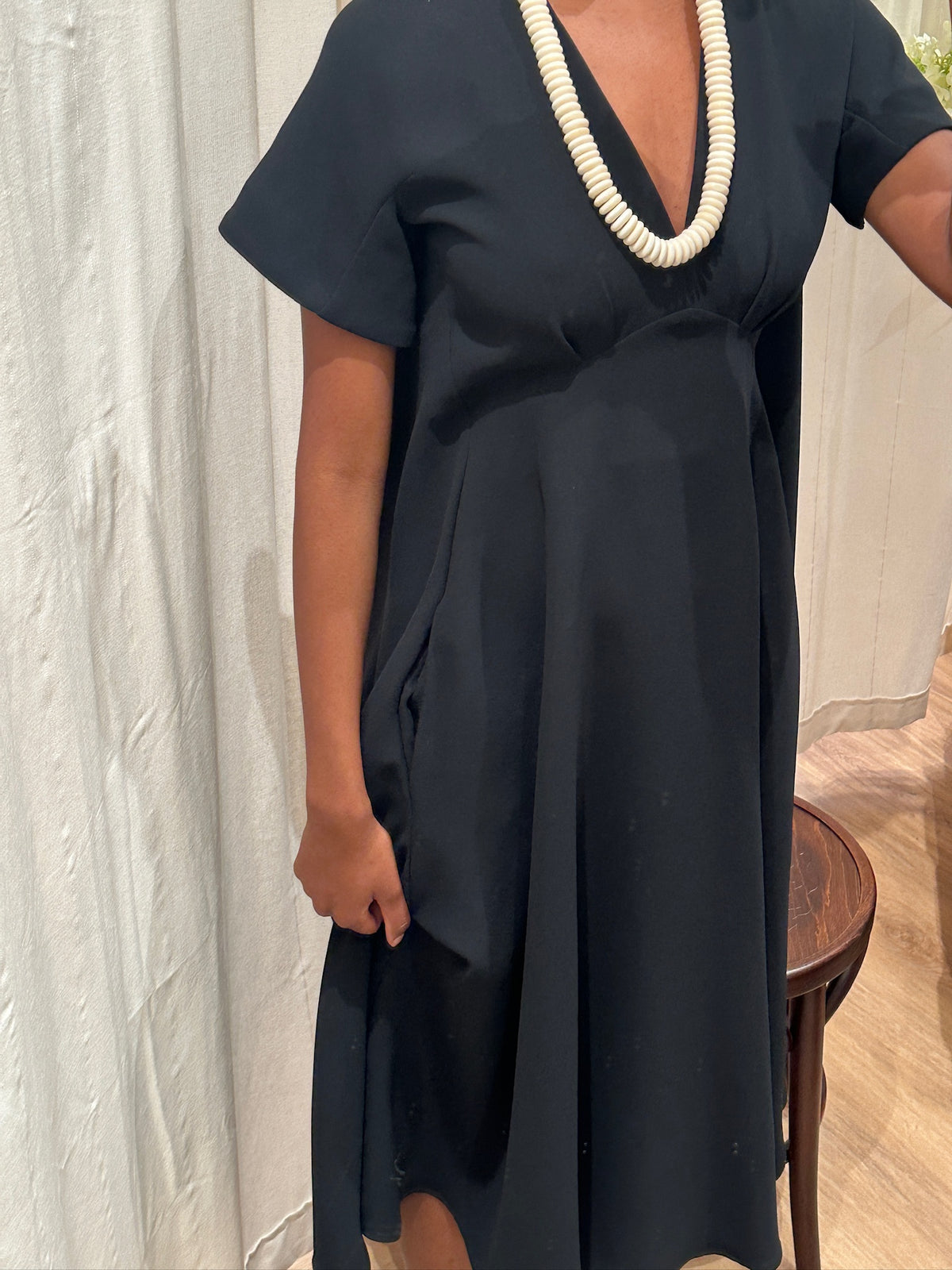 Mark Kenly Domino Tan Dress